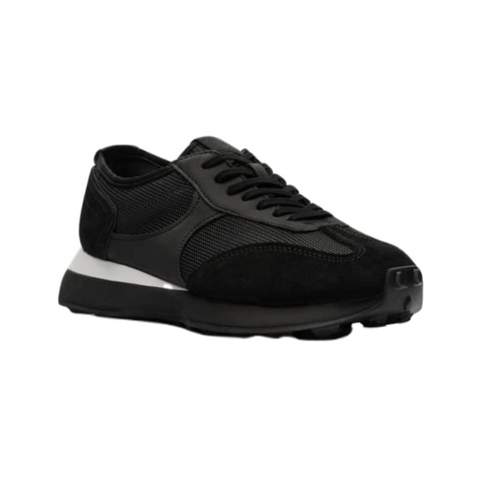 ZARA RETRO RUNNING TRAINERS BLACK | 2329/820 size 12